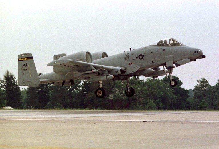 The Pentagon proposed retiring decades-old aircraft programs, including the A-10 Warthog, above, a close air support plane, and the U-2 spy plane of the Cold War era. (AP Photo/Jon Adams)