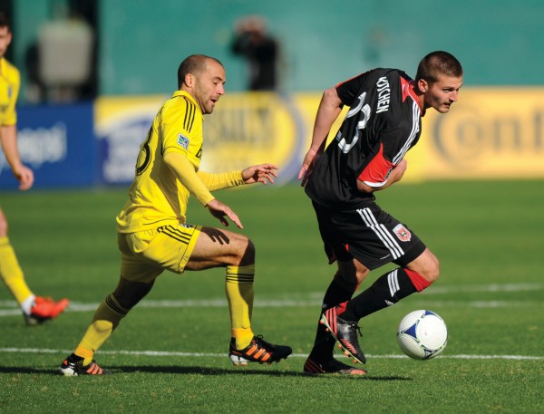 Chris Korb and Perry Kitchen face their college coach Caleb Porter when United battles Timbers
