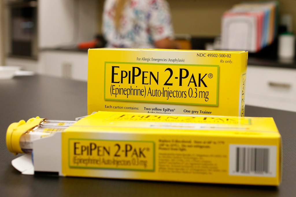 Senators ask Justice Department to investigate EpiPen maker