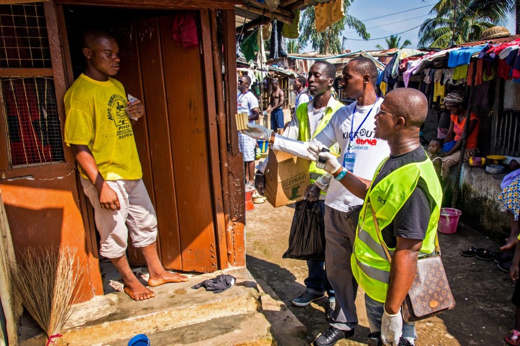 Sierra Leone staggers in Ebola isolation effort