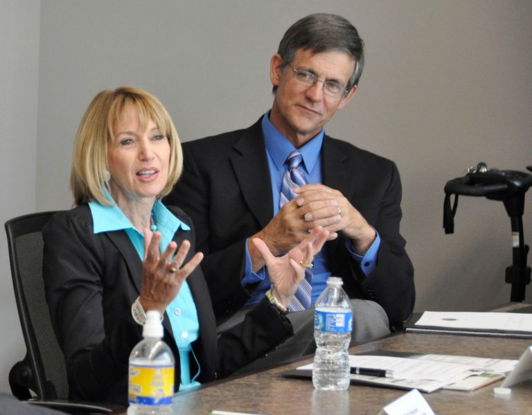 Former U.S. Geological Survey Director Marcia McNutt, shown here in September 2010, has come out in support of the pipeline. (AP Photo/Dirk Lammers)