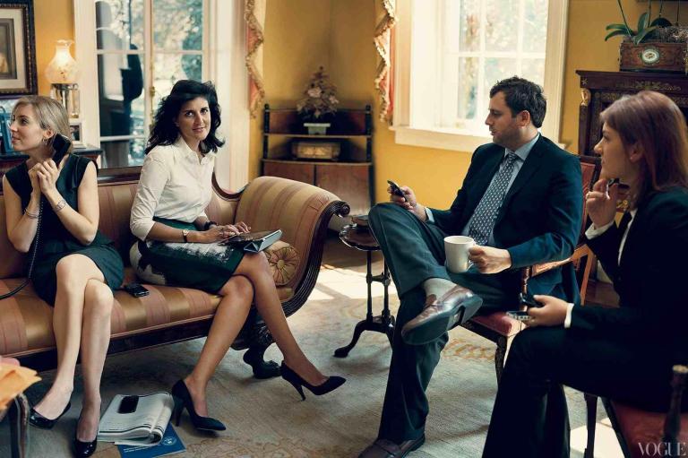Nikki Haley is in Vogue