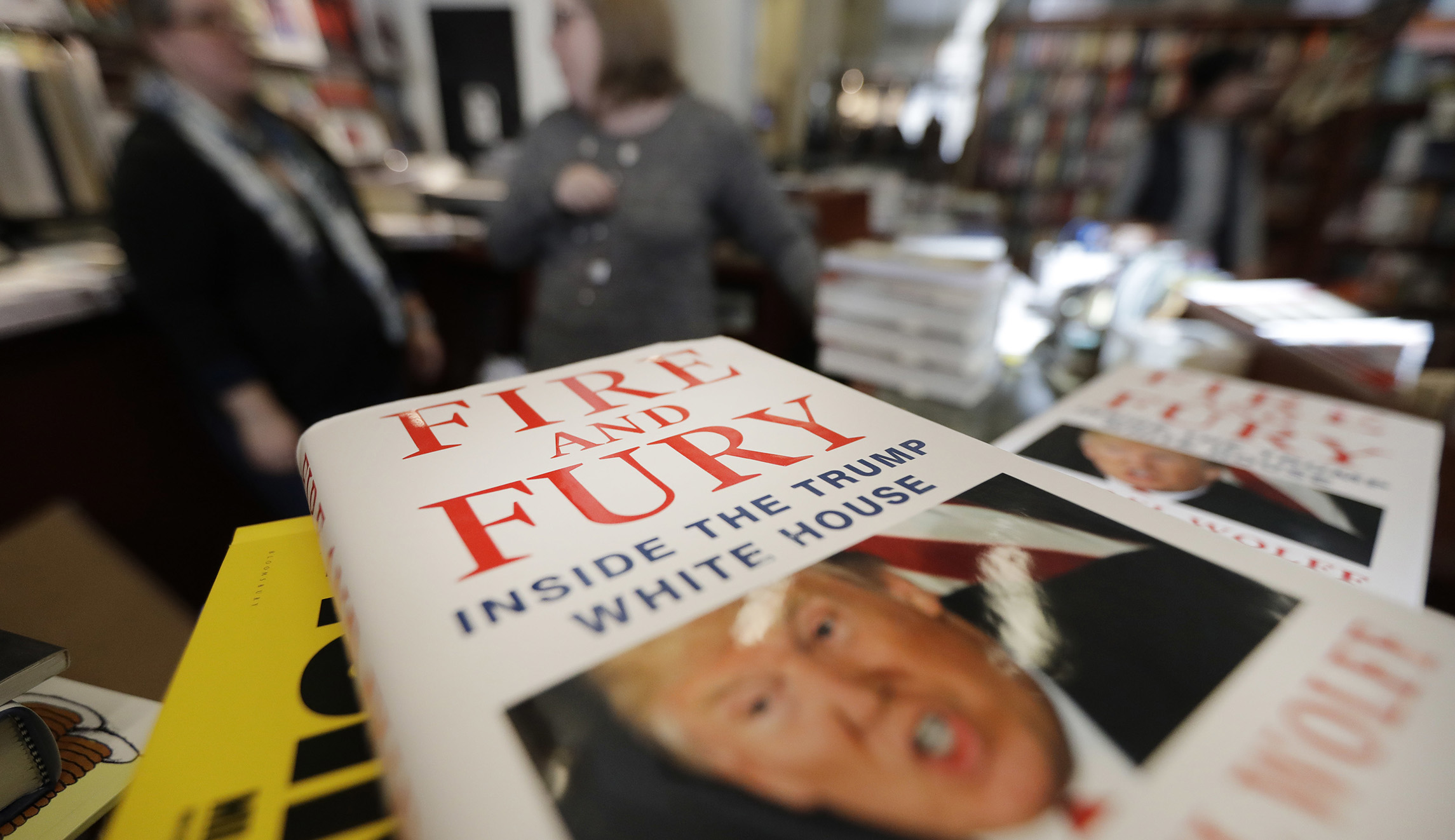 ‘Fire and Fury’ sells out in DC bookstores minutes after midnight release