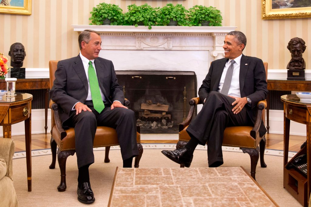 Obama, Boehner meet for hour at White House
