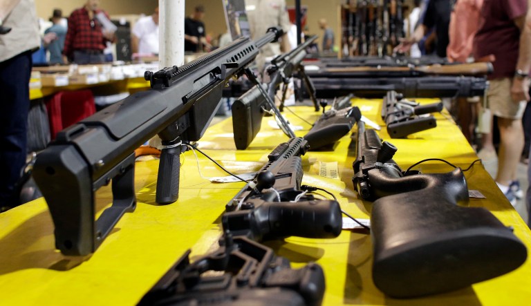 The State Department approved a commercial license that would permit items such as Model M107A1 Sniper Systems, ammunition, and associated parts and accessories to be exported to Ukraine. (AP Photo/Lynne Sladky)