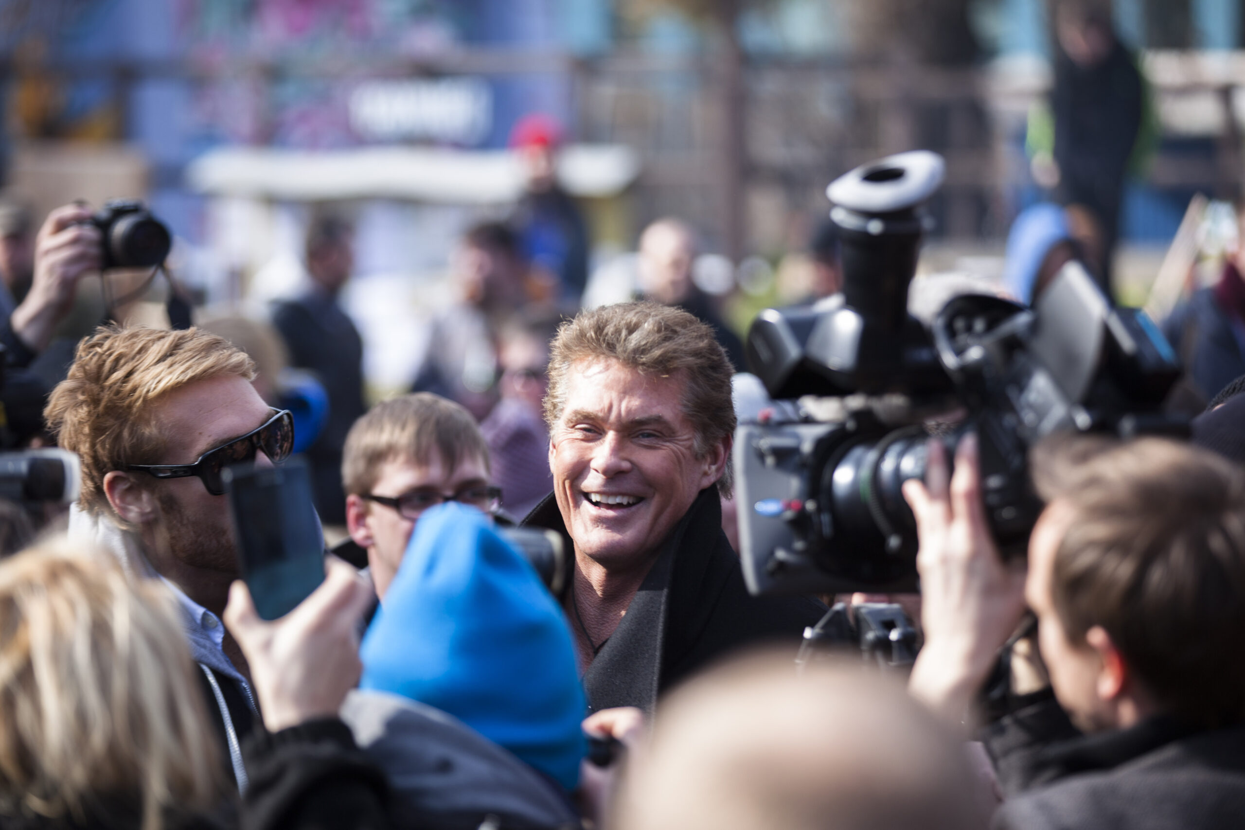 The Hoff lends star power to Berlin Wall campaign