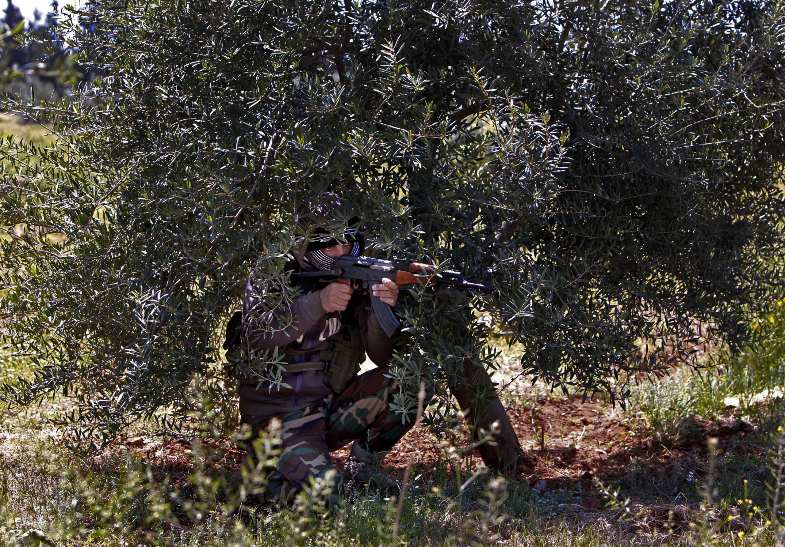 Hezbollah-backed Lebanese Shiites fight in Syria