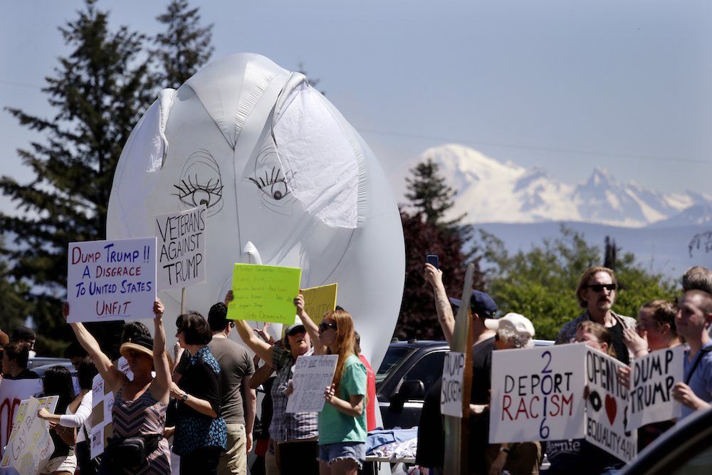 Greens declare war on Donald Trump