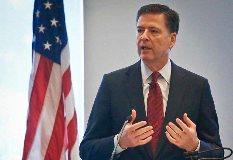 FBI Director James Comey's new letter to Congress two days before Election standing by no charges against Hillary Clinton in the personal email server case has ignited a new firestorm of allegations about the probe. (AP Photo/Bebeto Matthews)