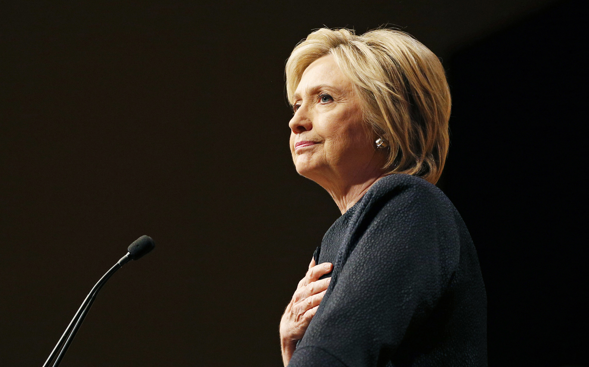 Turn the spotlight on Clinton