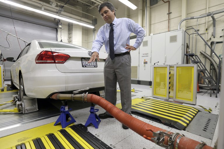 Volkswagen agreed Thursday to buy back hundreds of thousands of vehicles affected by software that allowed its clean diesel vehicles to skirt emissions laws in the United States. (AP Photo/Nick Ut, File)