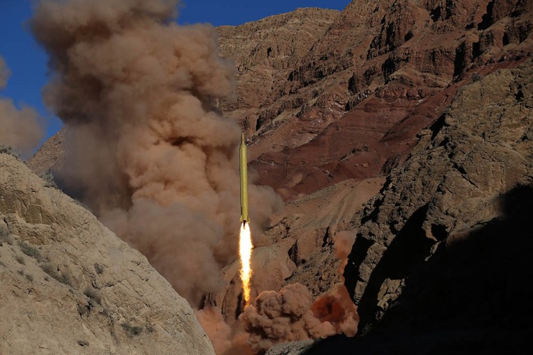 Iran broke the nuclear agreement earlier this week when it launched multiple ballistic missiles. (AP Photo/Fars News Agency, Omid Vahabzadeh)