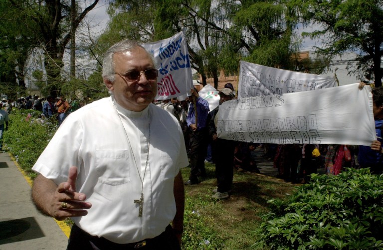 Alvaro Ramazzini, Guatemala's longest-serving Catholic bishop, thinks President Obama should resign because he has 