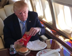 Trump drinks a Diet Coke. Does that make him fat?