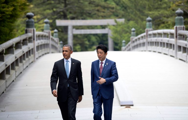 Every person in this world should visit Hiroshima and Nagasaki. (Doug Mills/Pool Photo via AP)