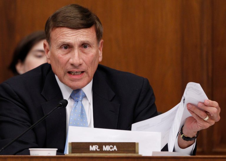 Rep. John Mica, R-Fla., angered District leaders on Thursday when he equated the city's push for expanded authority to control its own budget to the pleas of his children when they were teenagers seeking greater leverage.(AP Photo/Alex Brandon)