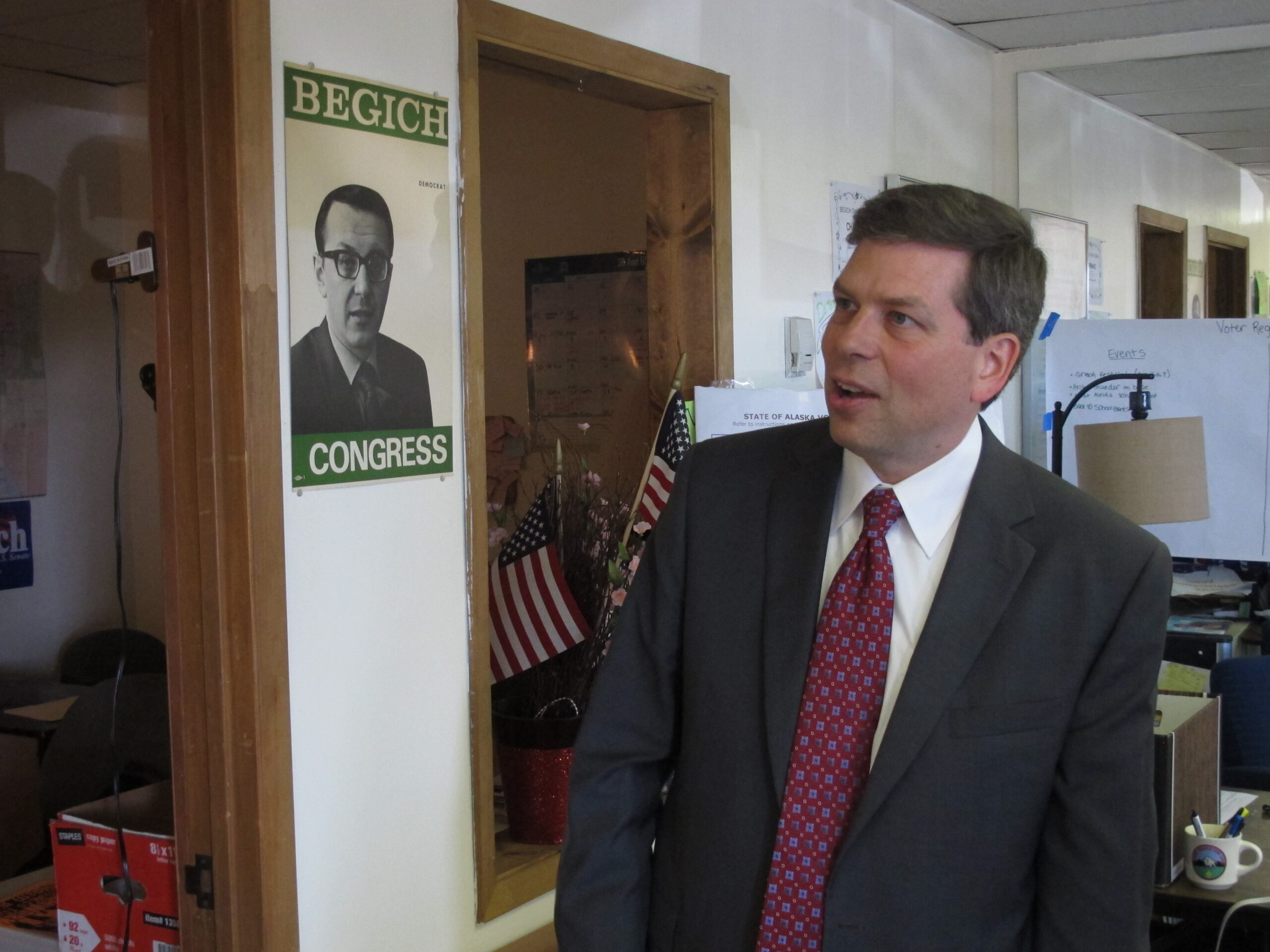 Mark Begich thinks Lisa Murkowski doesn’t like his ad because of a bad photo