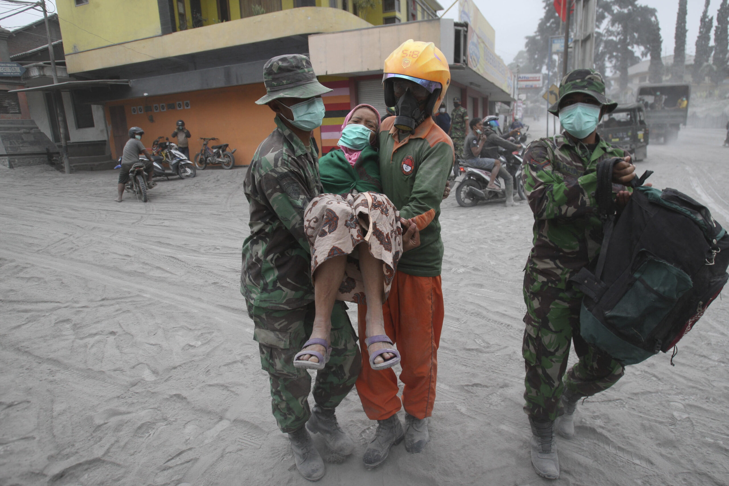 Indonesian volcano brings life as well as death