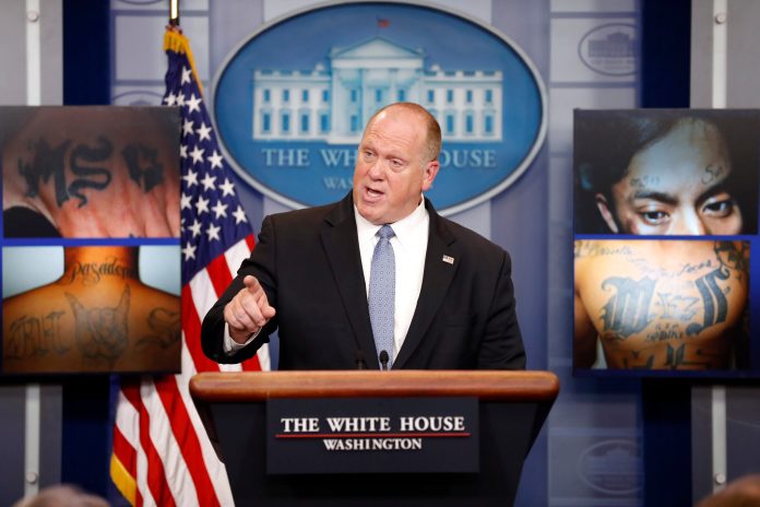 White House reporters appreciate access to top Trump aides. Here, Thomas D. Homan, acting Director for U.S. Immigration and Customs Enforcement, speaks during a press briefing at the White House, Thursday, July 27, 2017, in Washington. (AP Photo/Alex Brandon)
