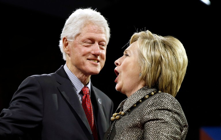 Bill Clinton has recently criticized Obama, which Hillary Clinton has claimed credit for in the past. (AP Photo/Matt Rourke)