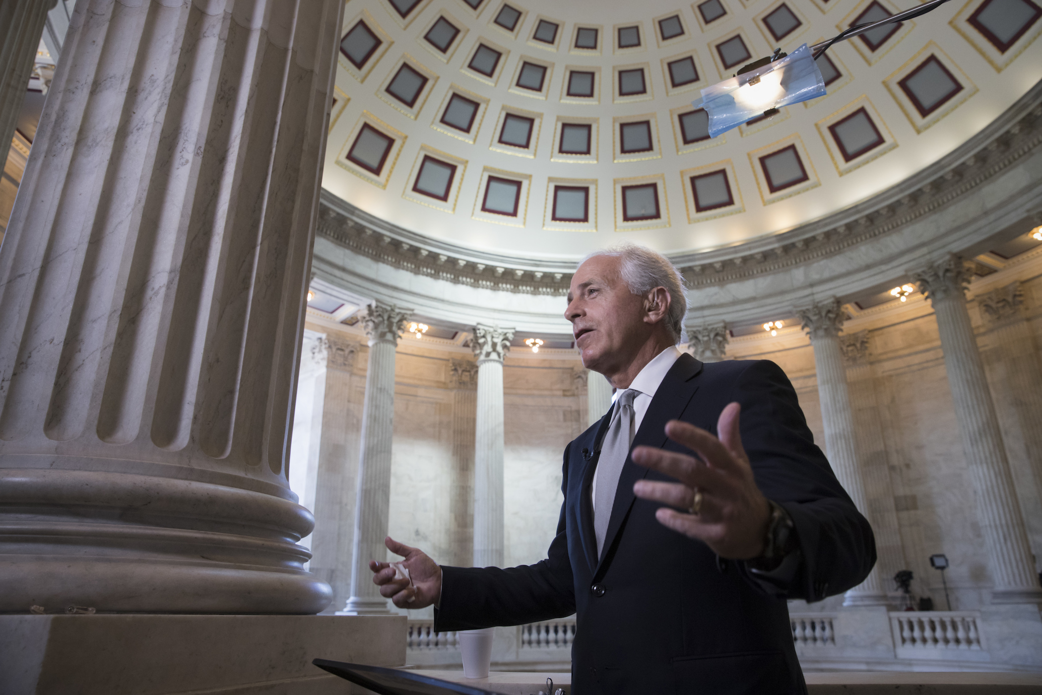 Bob Corker: Healthcare text expected Thursday, vote next week