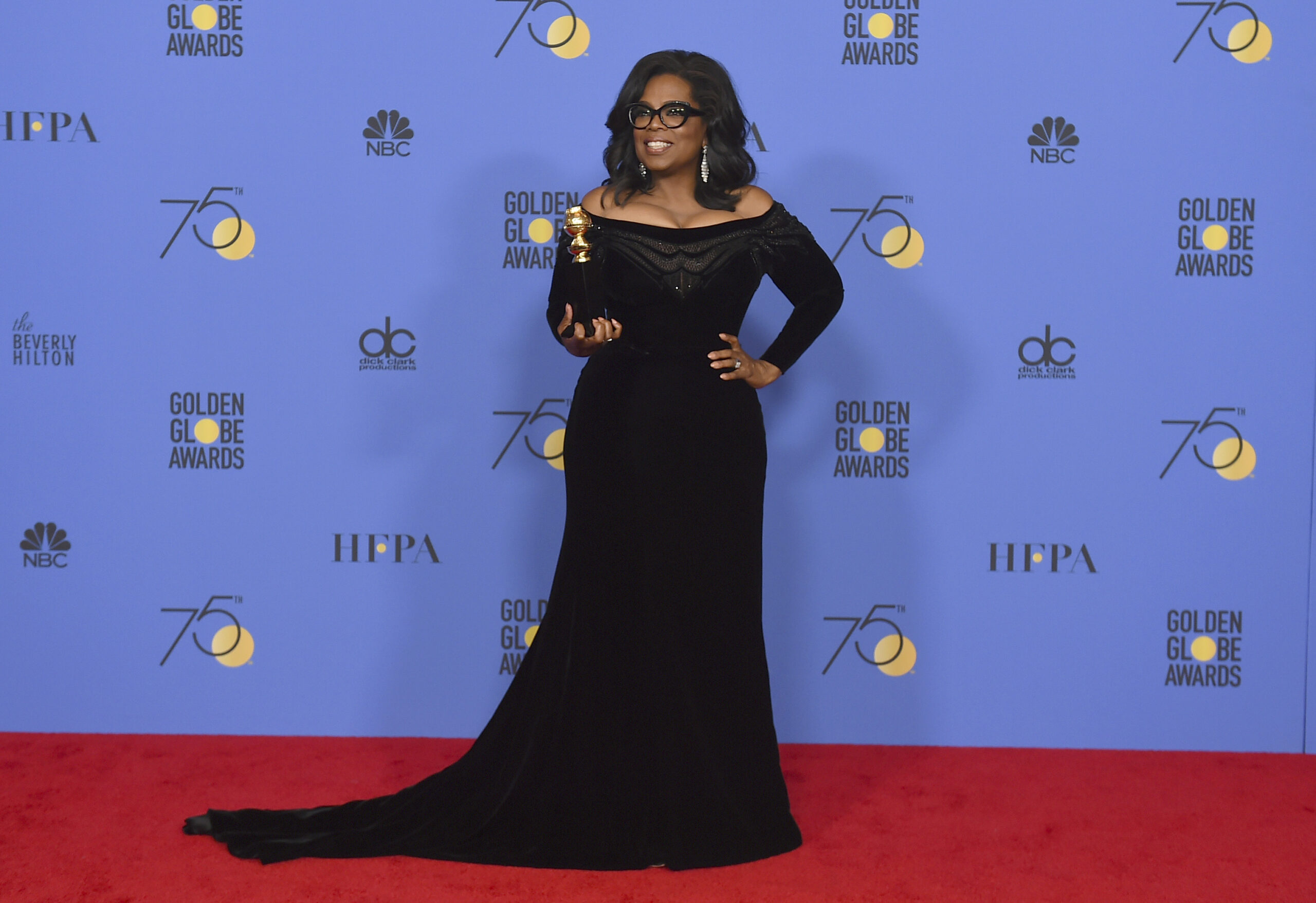 Oprah Winfrey at the Golden Globes: ‘The press is under siege’ and I value it more than ever