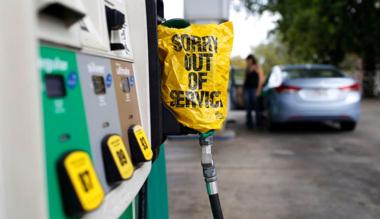 The Trump administration is extending a waiver of the Jones Act to provide relief of fuel shortages resulting from Hurricanes Harvey and Irma. The Jones Act requires all shipping between U.S. ports be done by American-built and American-crewed vessels. (Joshua L. Jones/Athens Banner-Herald via AP)