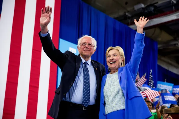 Top Dem compares Hillary to George H.W. Bush, promises Sanders endorsement