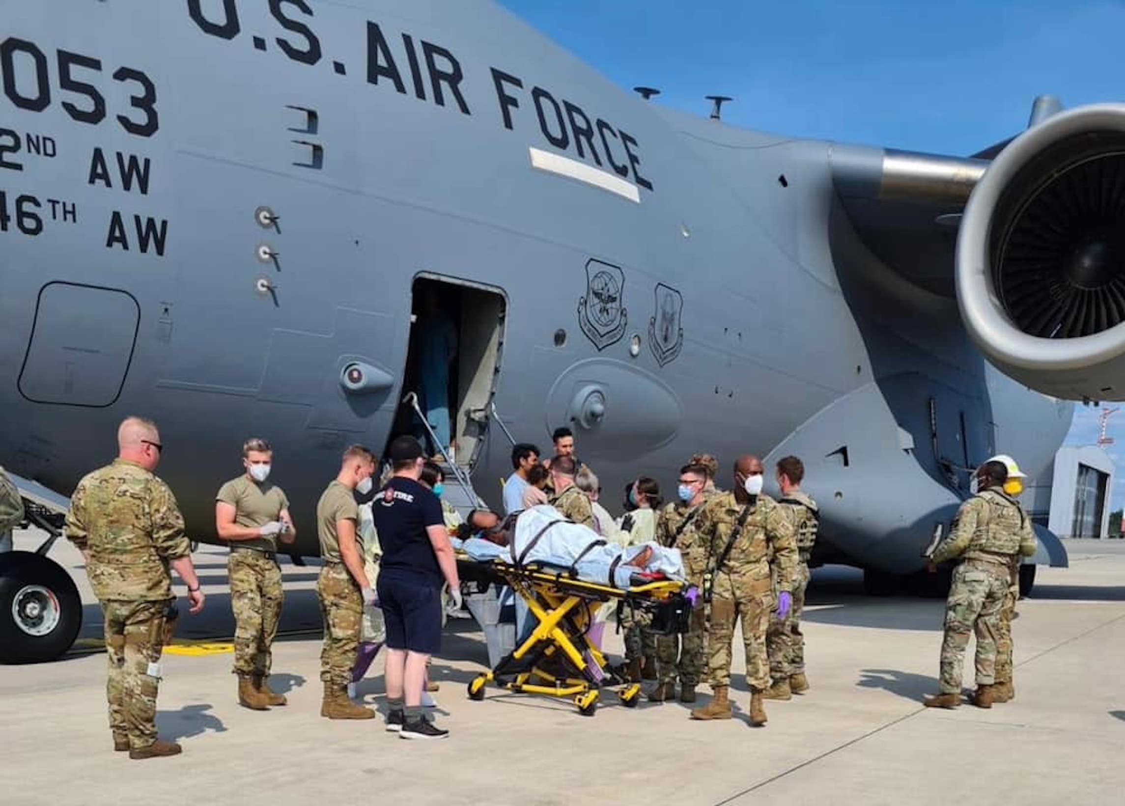 Baby girl named after plane that evacuated her Afghan parents