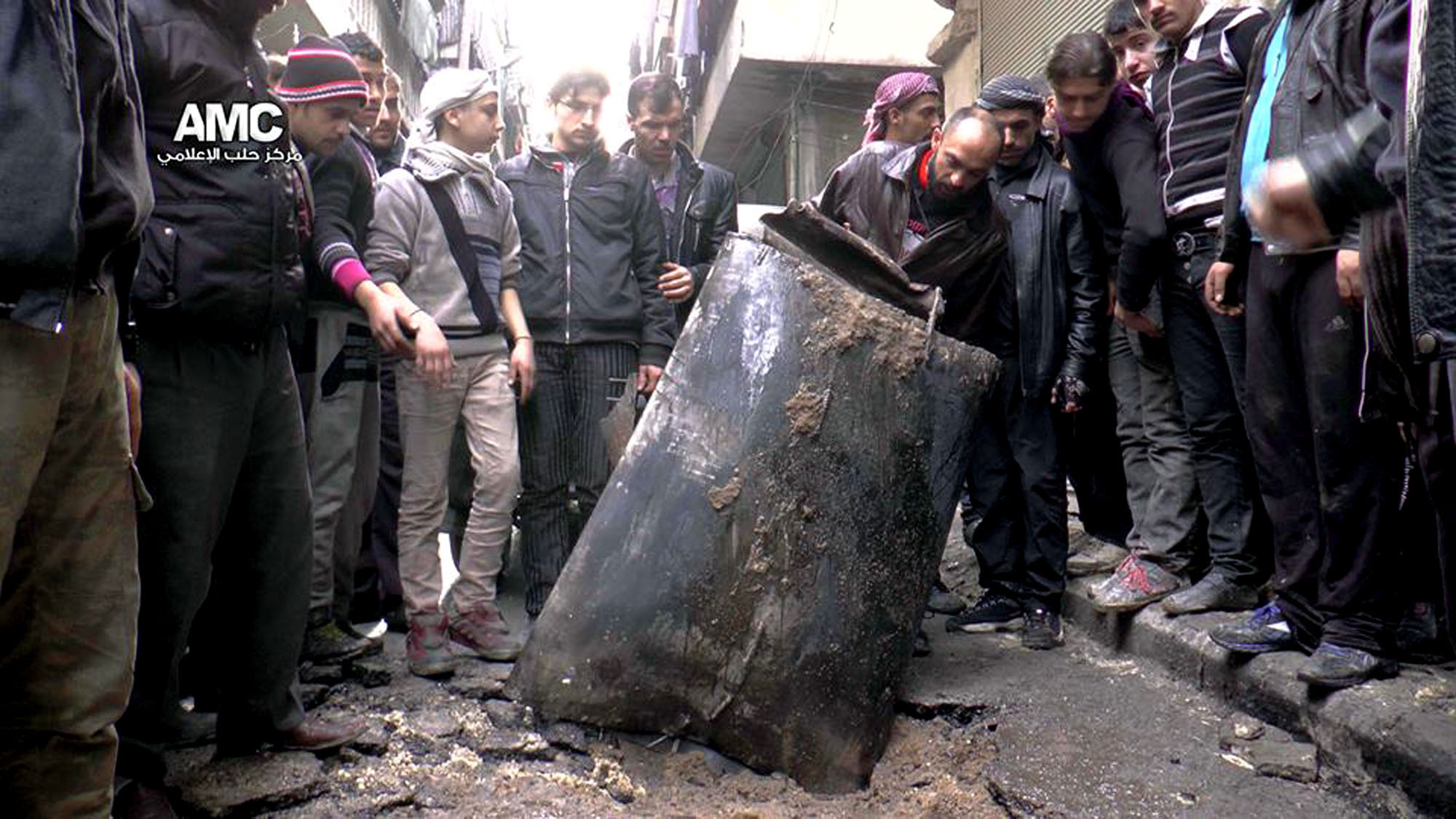 Syria puts a crude weapon to deadly use