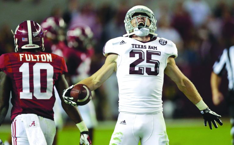 Dave Martin/AP
Wide receiver Ryan Swope and Texas A&M may have ended Alabama's title chances with a victory on the road Saturday.