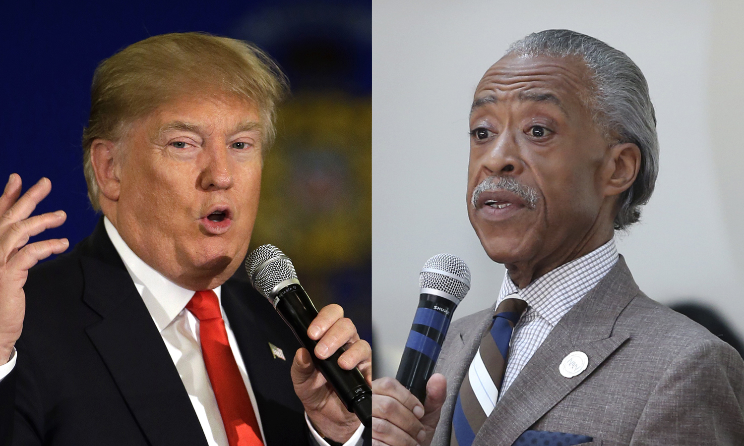 If you pined for more Al Sharpton, look no further than Donald Trump