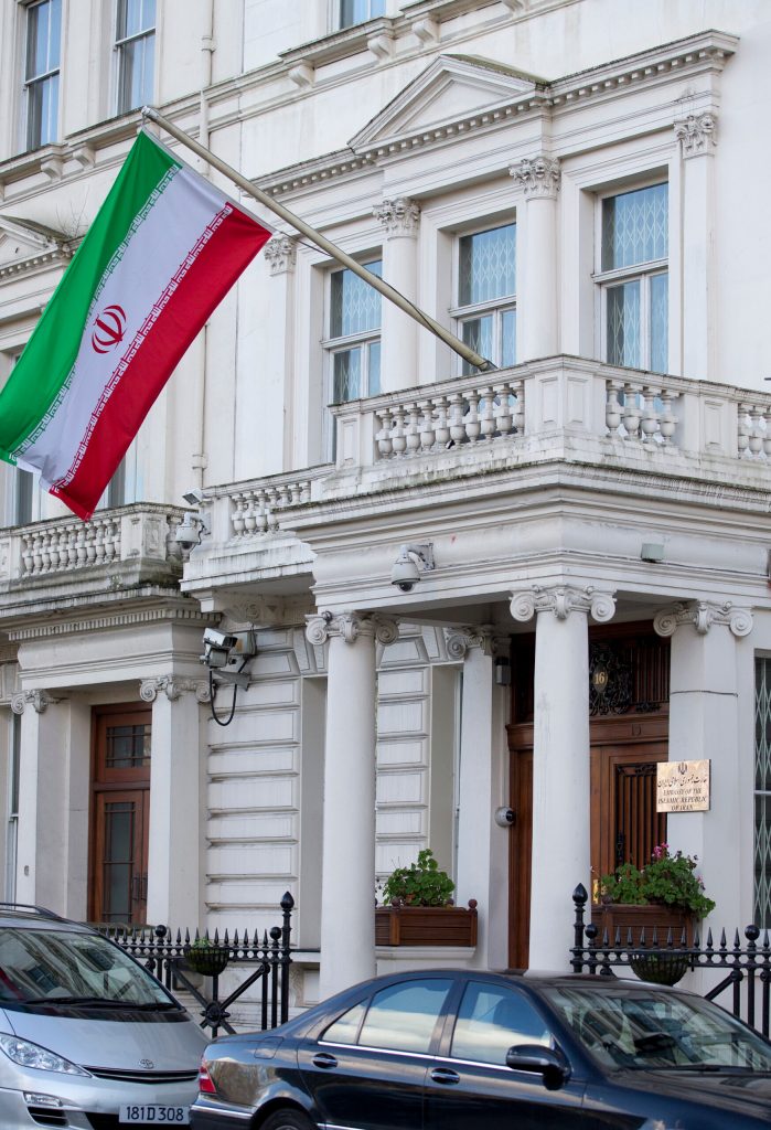 Iran’s London mission reopens doors after 2 years