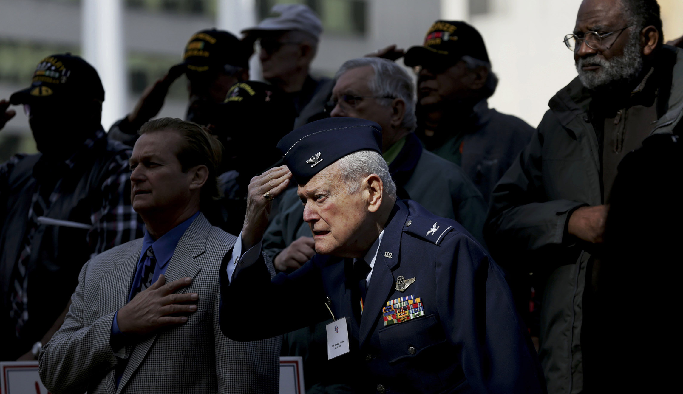 Happy Veterans Day &mdash; especially to the men