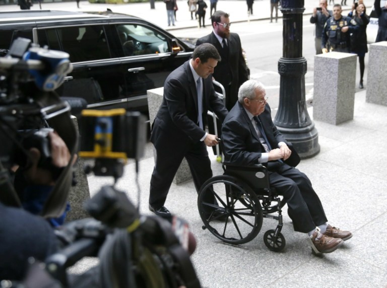 Scott Cross said he came forward after learning that Dennis Hastert has been paying 