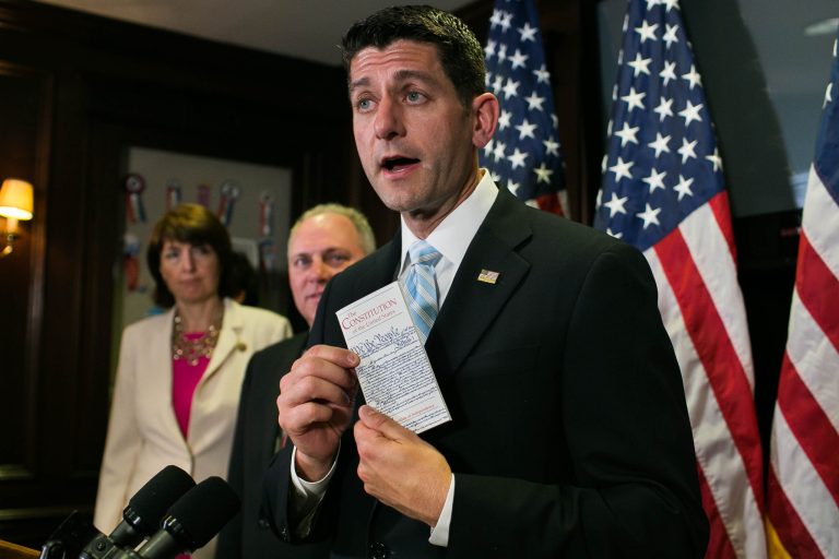 House Speaker Paul Ryan said, 