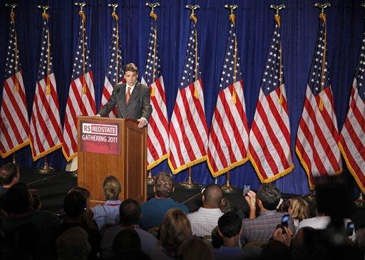 Rick Perry is fired up and ready to go