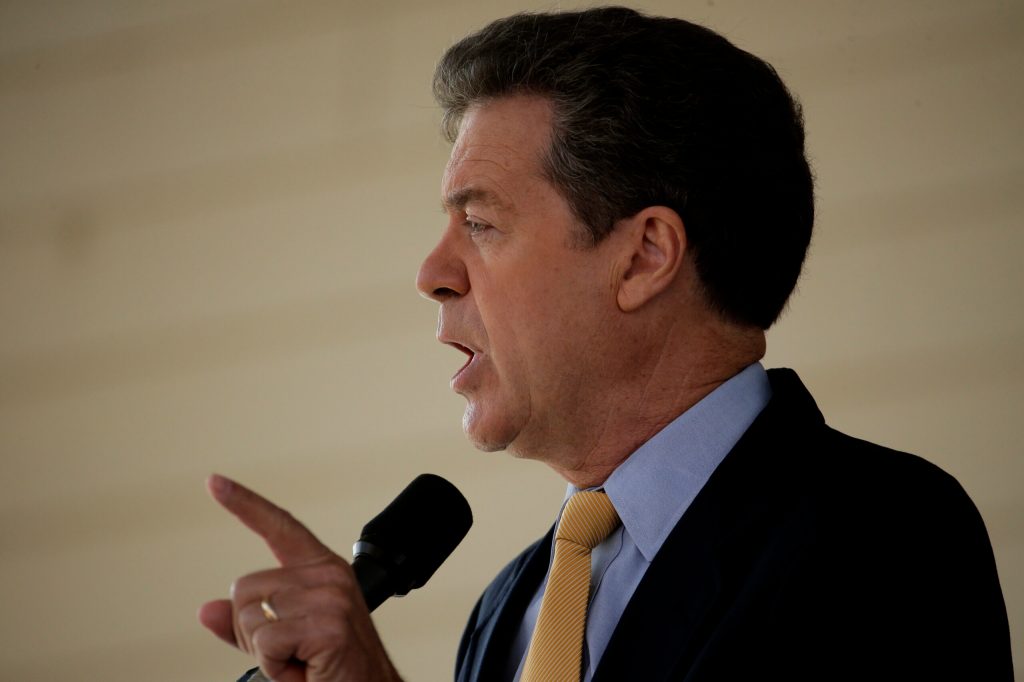 Brownback blasts New York Times