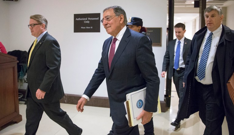 Former Defense Secretary Leon Panetta said the release of the memo is another example of partisan influence on a committee with an important duty — oversight of the intelligence community. (AP Photo/J. Scott Applewhite)
