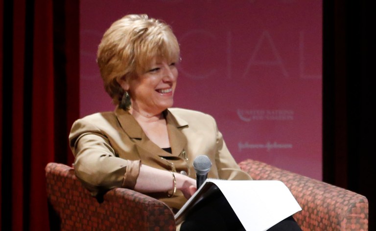 Yahoo News' Lisa Belkin wrote that in 1987, Donald Trump invited her to an afterparty — but only if she came alone. (Photo by John Minchillo/Invision/AP, File)