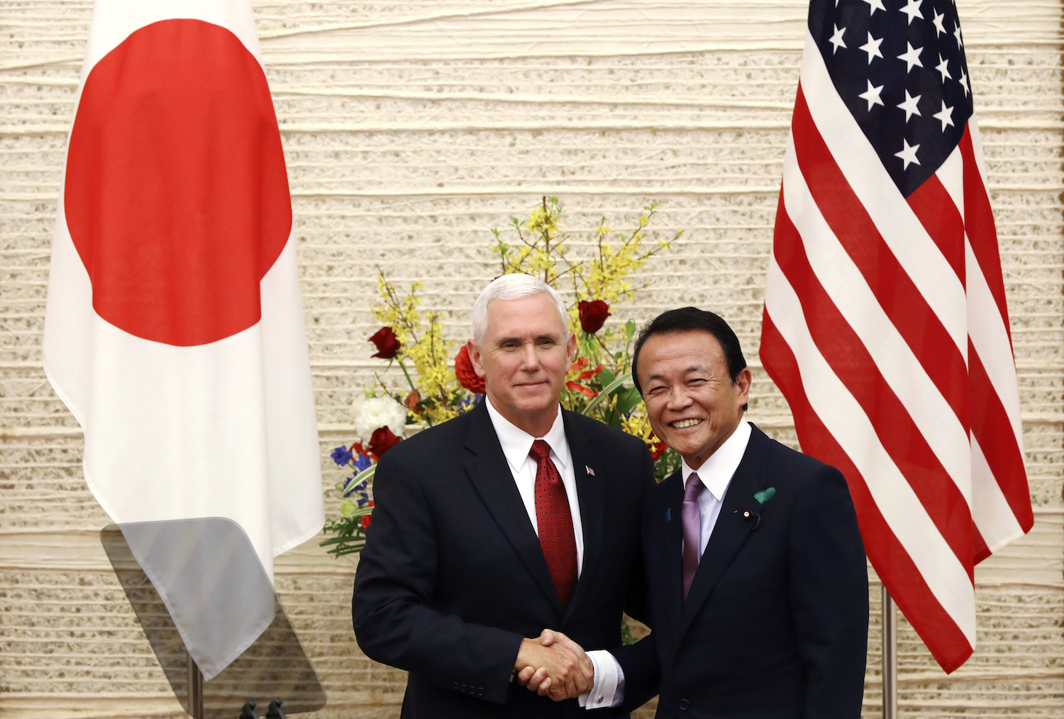 Pence leads Trump’s pivot to Asia