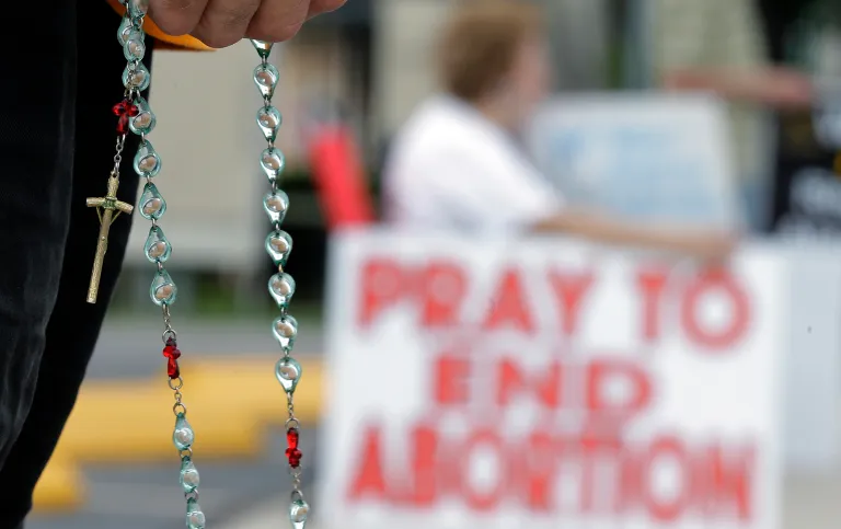 People simply don't see it as the objective evil it is. They see it largely as a faith issue, and that doesn't help win over the secular. (AP Photo/Eric Gay)
