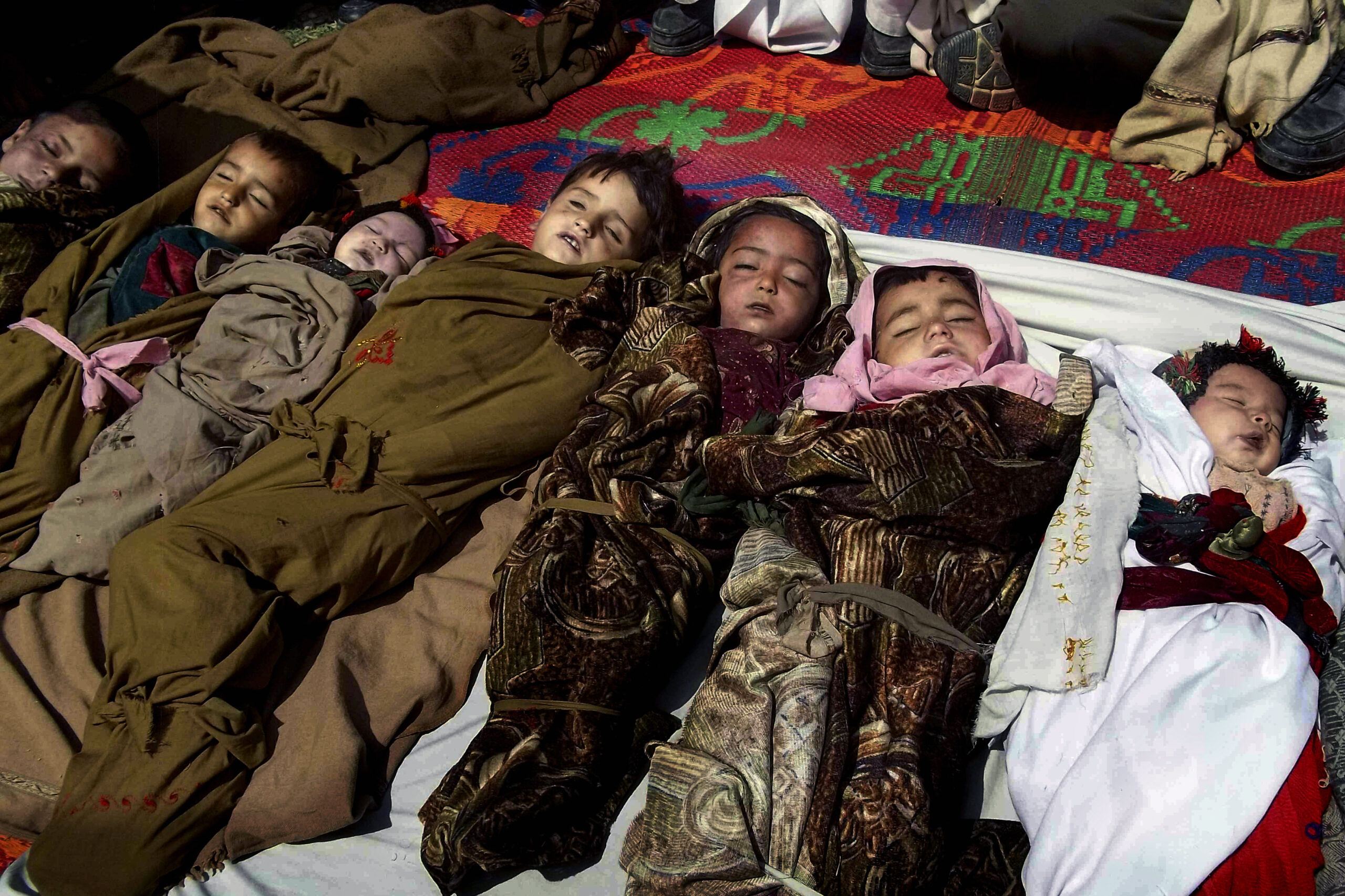 Afghan government says airstrike kills 11 children