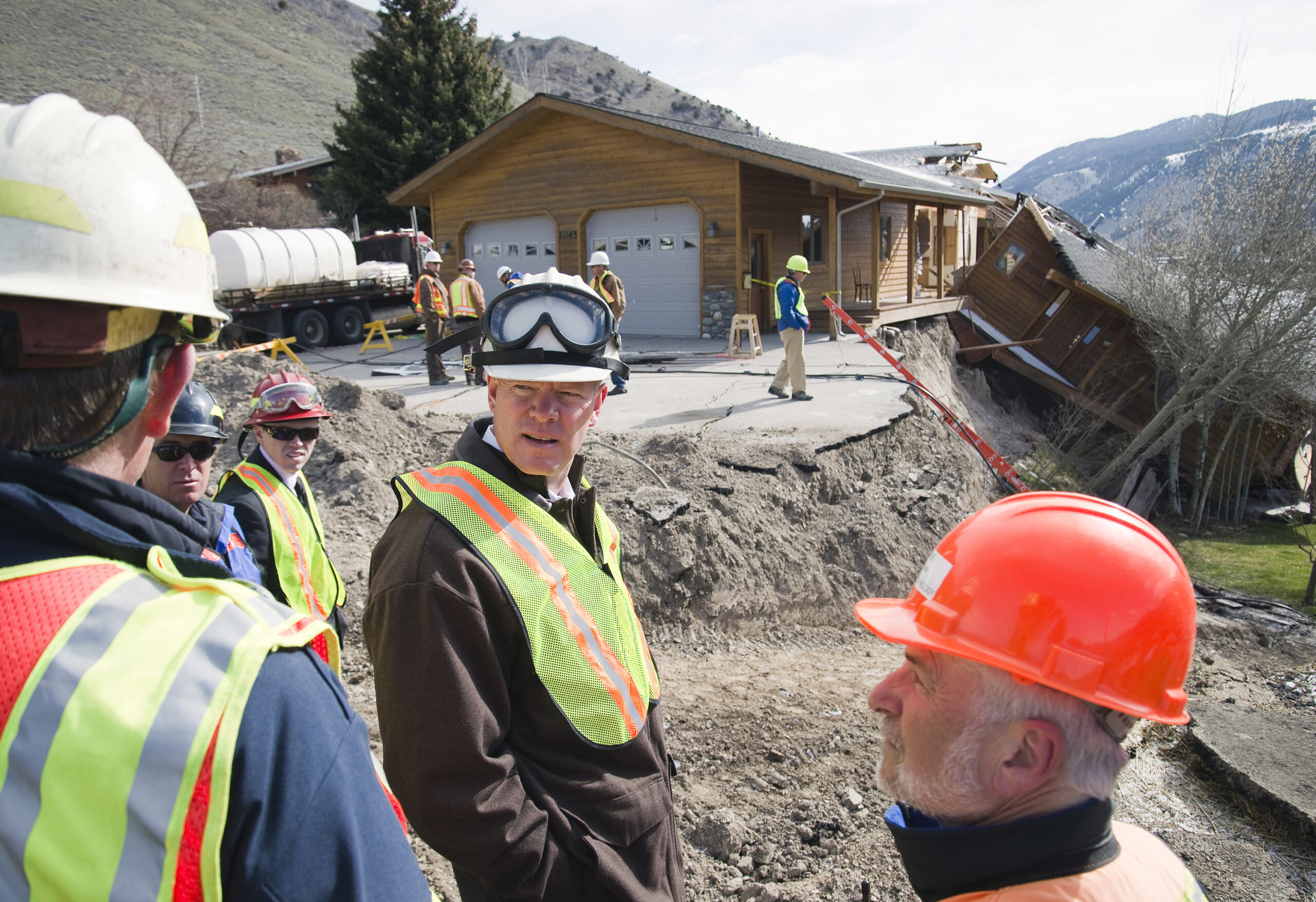 3 businesses near Wyoming slide allowed to reopen