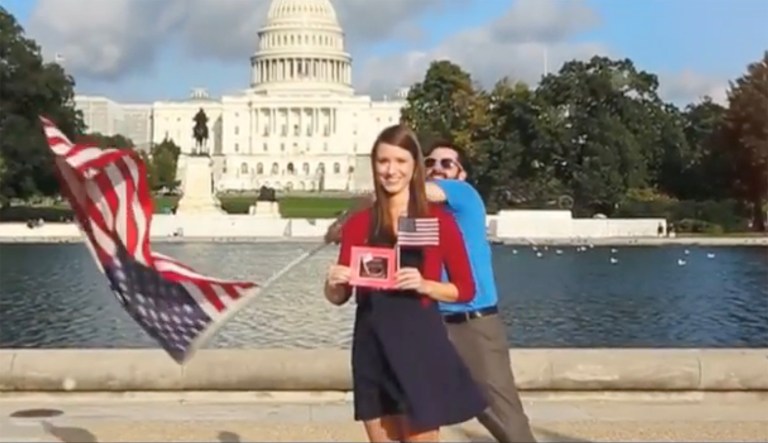 Caleb Smith has already achieved peak-Dad. (Caleb Smith/YouTube)