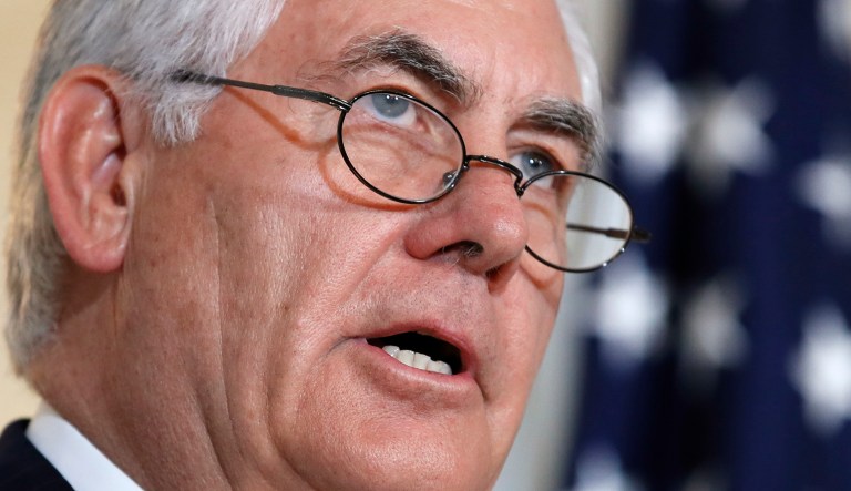 The secretary of state also complained the White House has been leaking damaging information about him to the media. (AP Photo/Jacquelyn Martin)