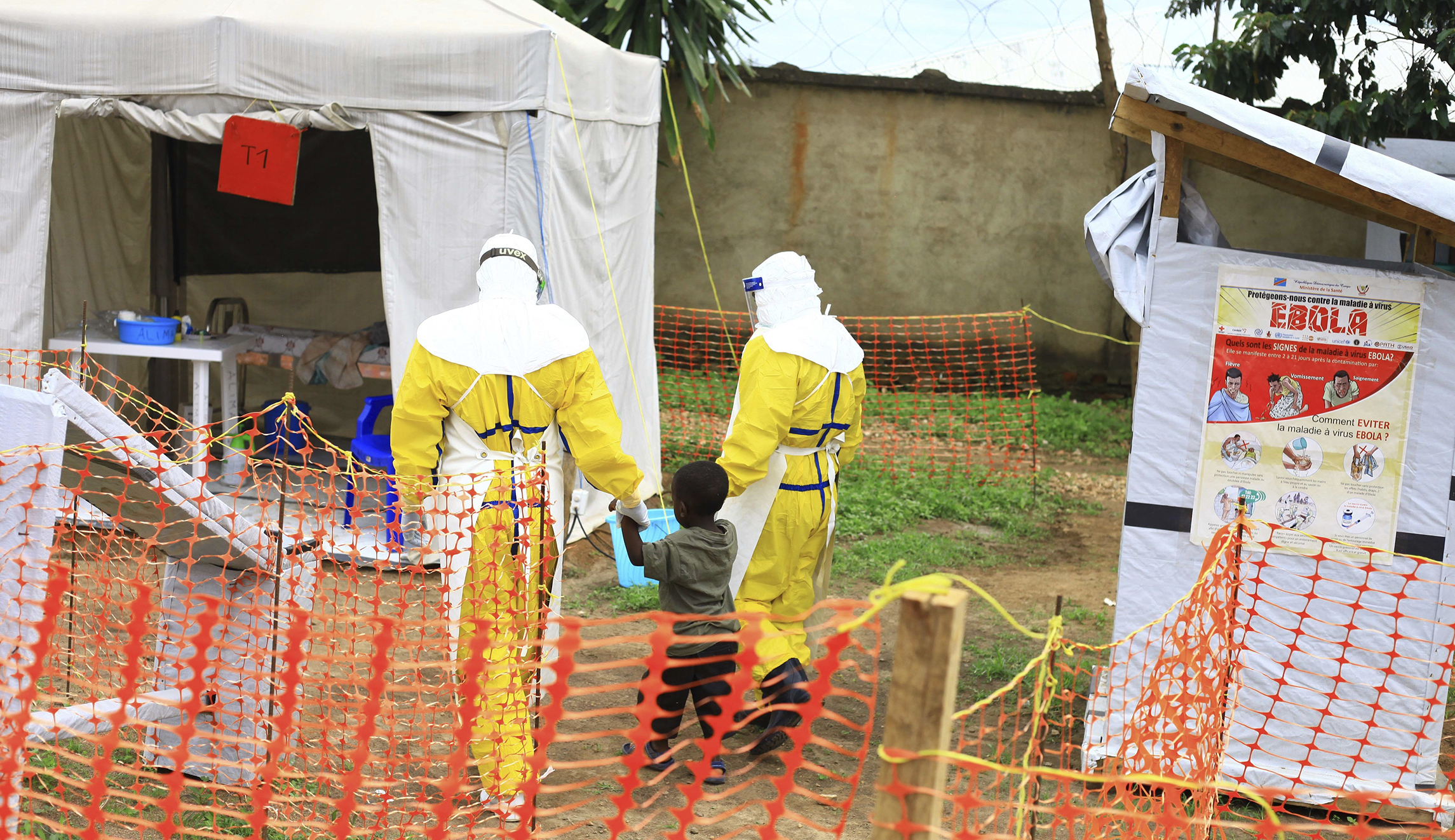 Congo identifies Ebola case at border of Uganda