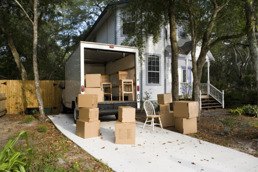 The Census Bureau reports that only 4.8 million Americans moved across state lines in 2012 -- about half the percentage that did so in the boom years of the 1990s. (Thinkstock Image)
