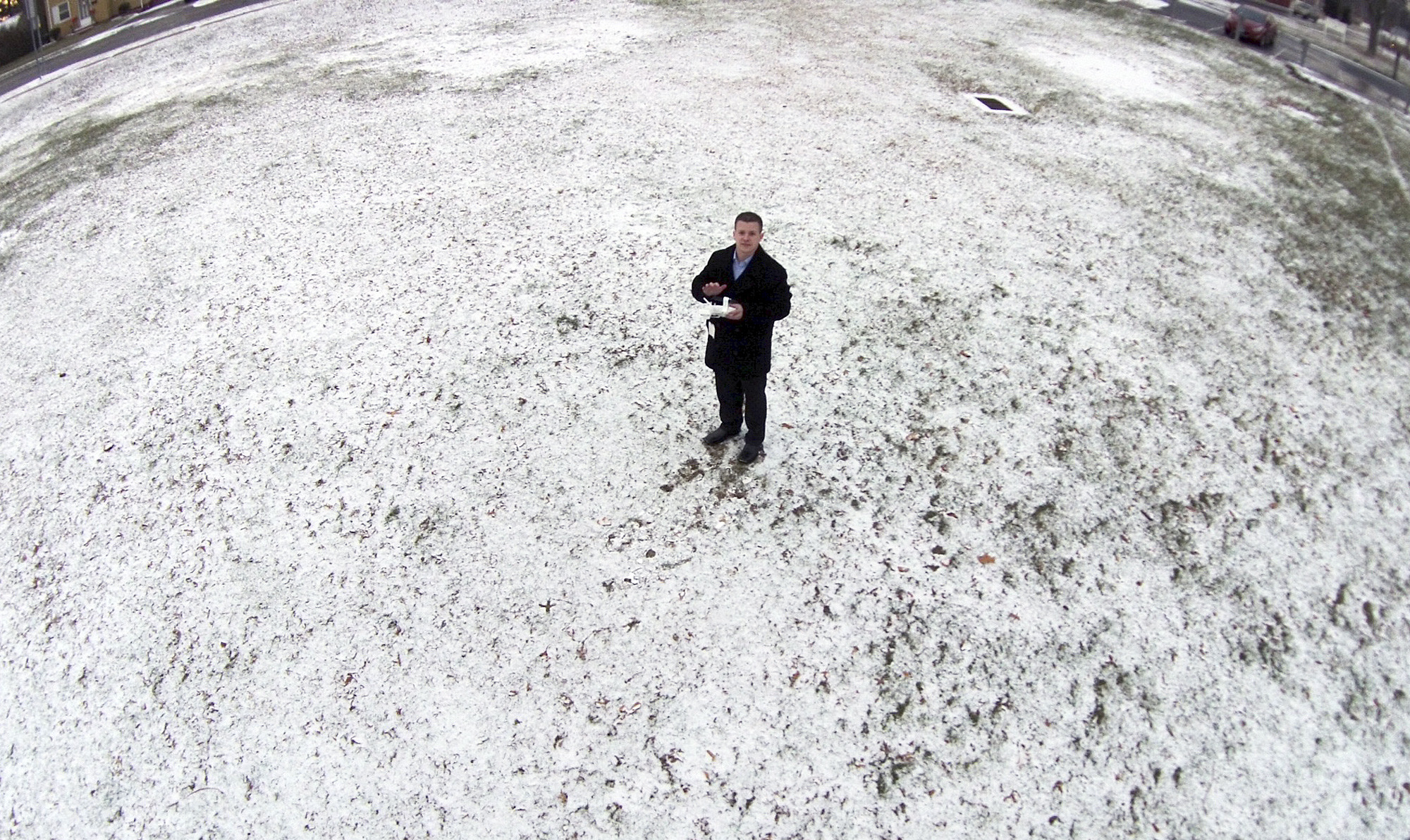 Journalist sues police who questioned drone use