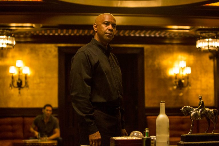 In this image released by Columbia Pictures, Denzel Washington appears in a scene from the film, 